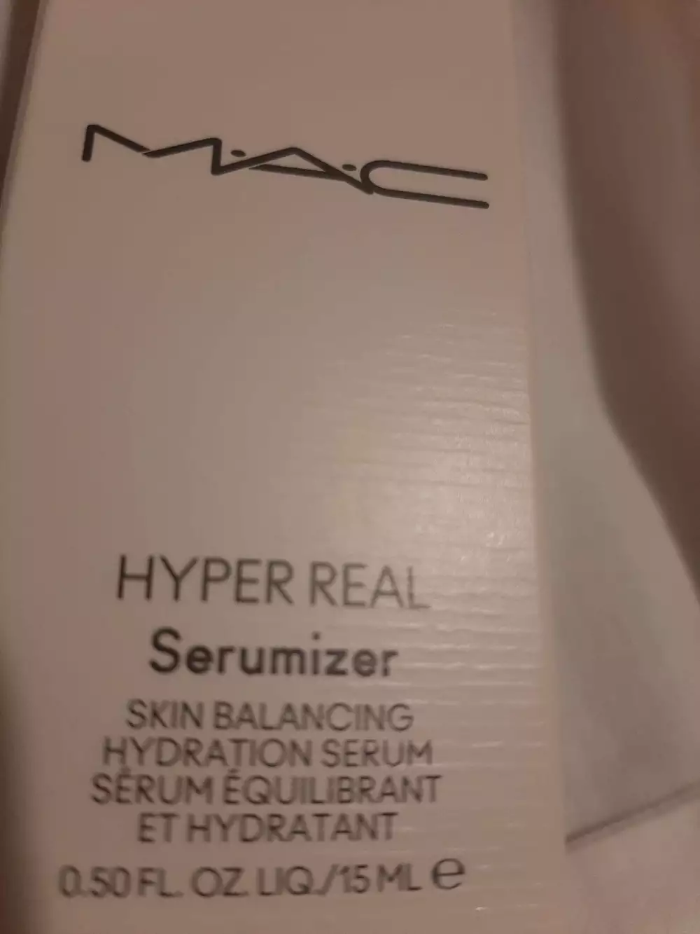 MAC - Hyper real - Sérum équilibrant et hydratant