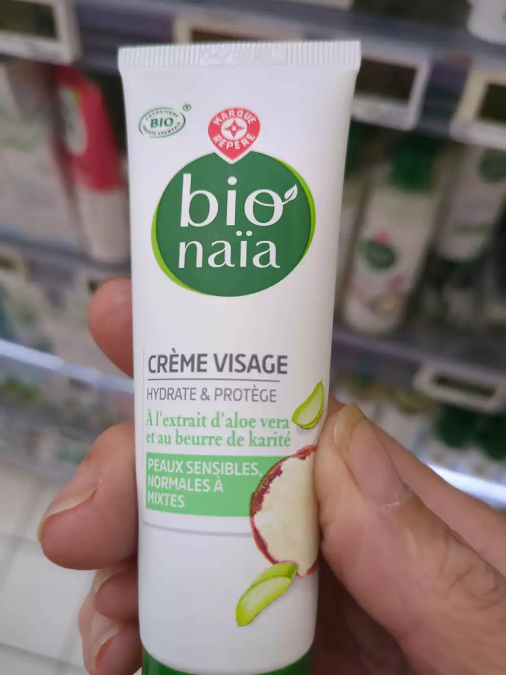 MARQUE REPÈRE - Bio naïa - Crème visage