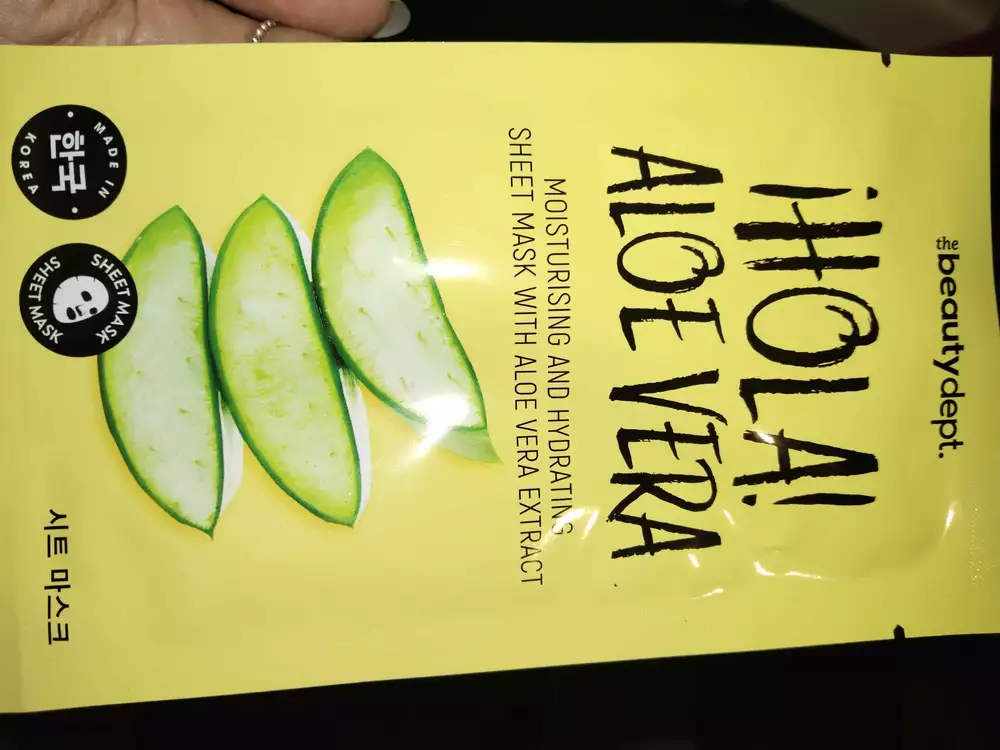 THE BEAUTY DEPT - Hola ! aloe vera - Sheet mask with aloe vera extract