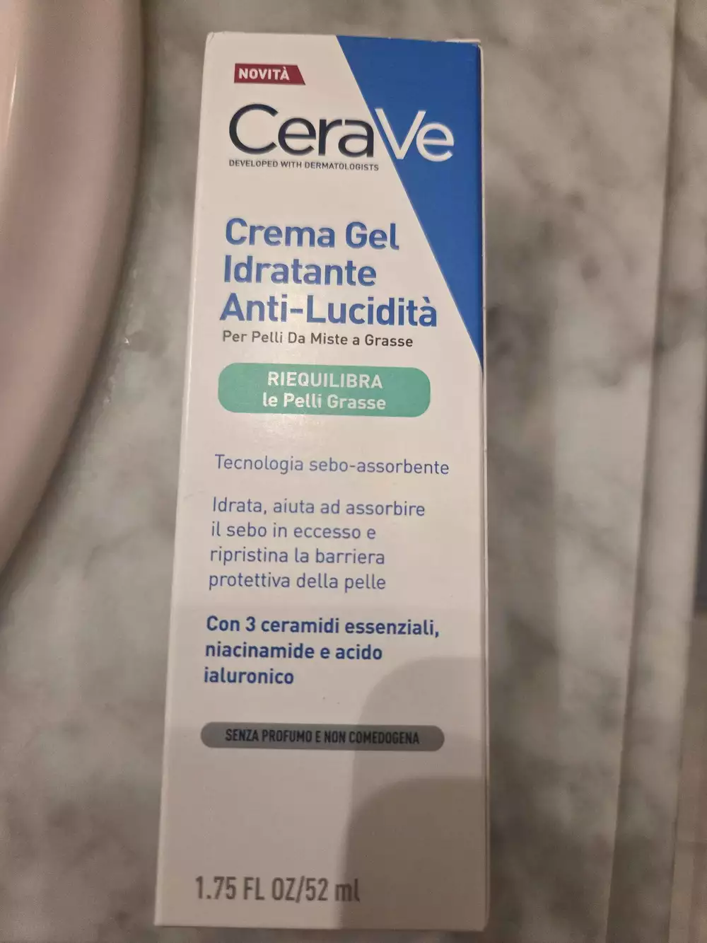 CERAVÉ - Crema gel idratante anti-lucidità