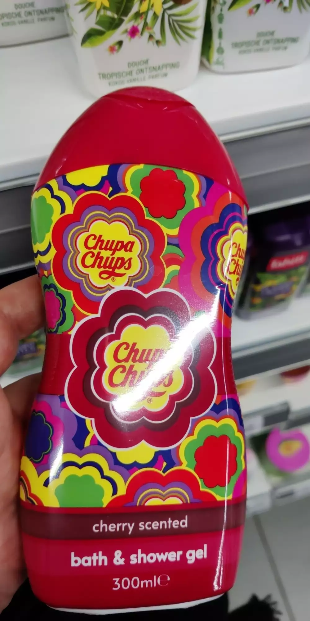 CHUPA CHUPS - Cherry scented - Bath & shower gel