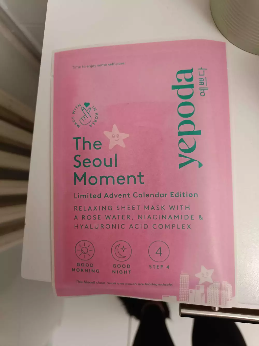 YEPODA - The Séoul Moment - Masque en tissu pour le visage