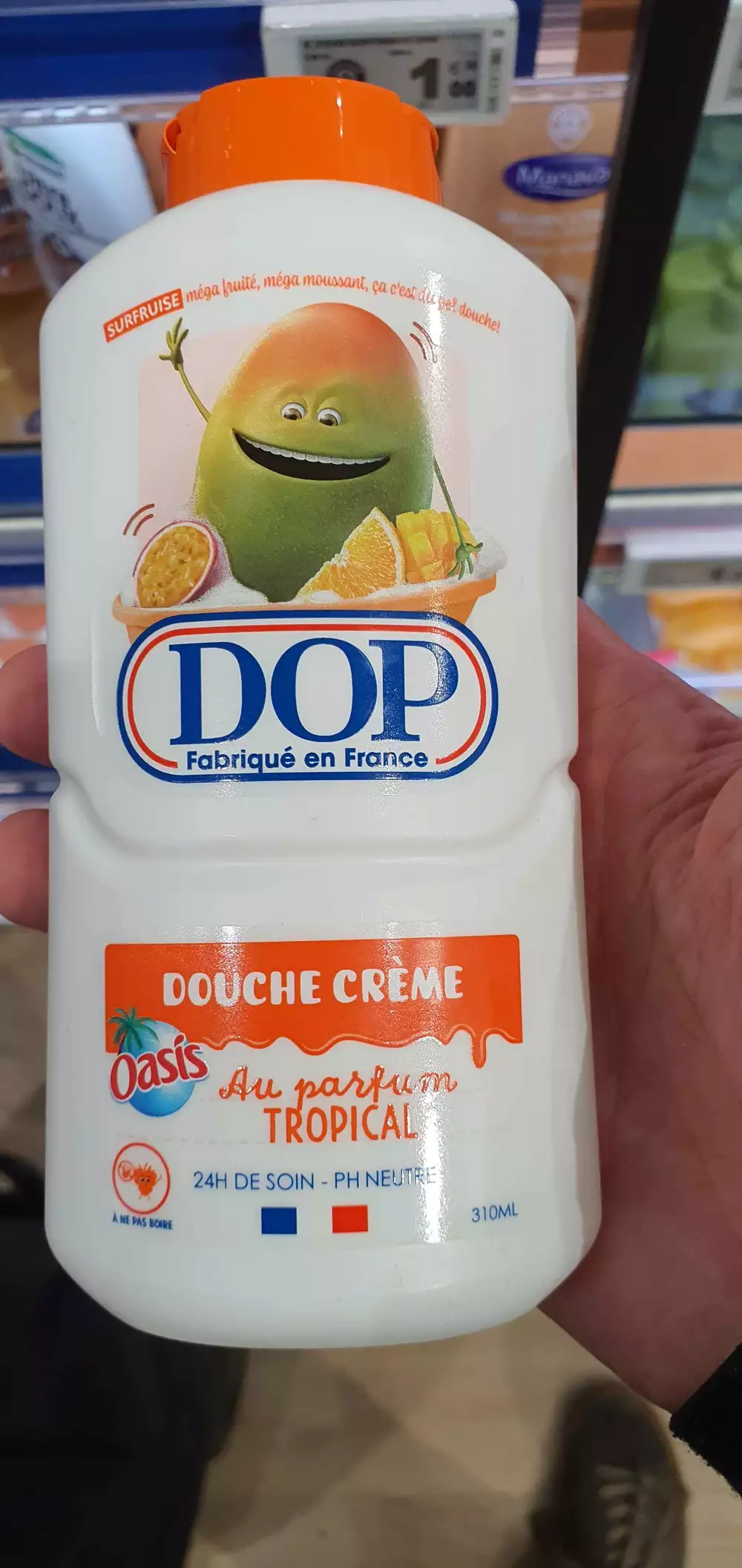 DOP - Douche crème au parfum tropical