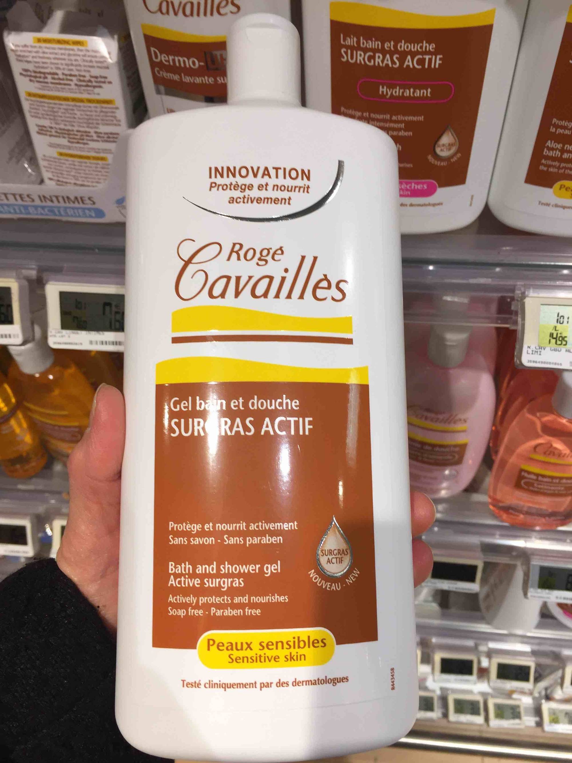 Rogé Cavaillès Surgras Bath and Shower Fragranced Gel 1L - Colour: Milk and  Honey