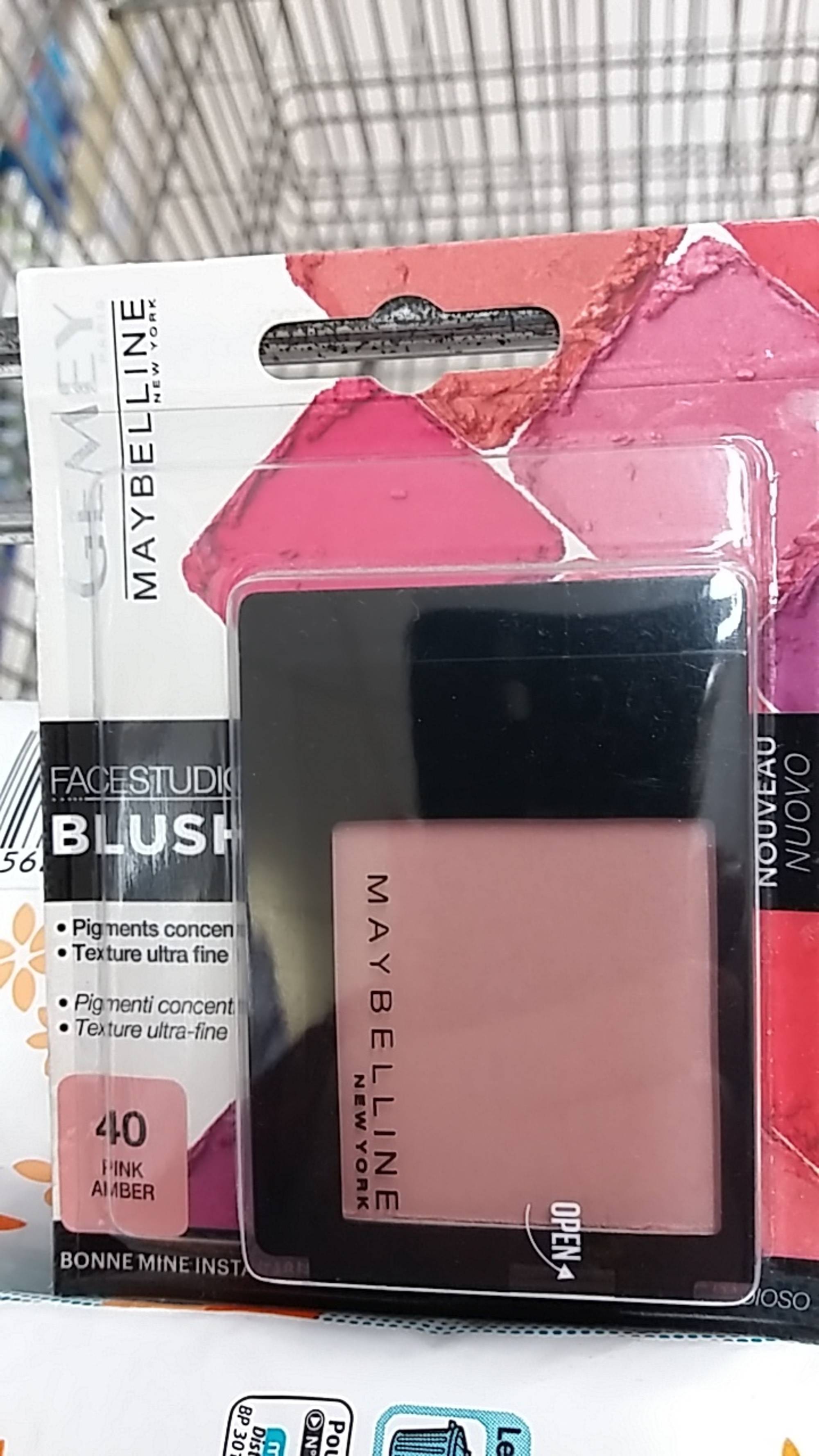 GEMEY MAYBELLINE - Face studio - Blush 40 Pink Amber