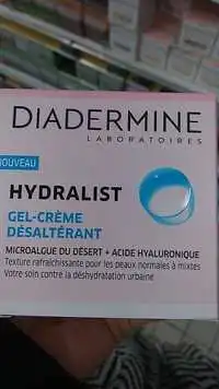 DIADERMINE - Hydralist - Gel-crème désaltérant