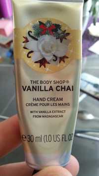 THE BODY SHOP - Vanilla Chai - Crèmes pour les mains