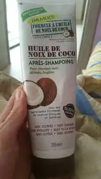 PALMER'S - Après-shampooing à huile de noix de coco