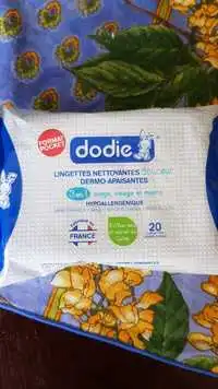 DODIE - Lingettes nettoyantes douceur - Dermo-apaisantes