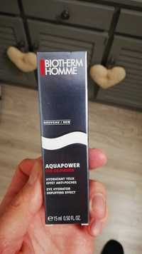 BIOTHERM HOMME - Aquapower - Hydratant yeux effet anti-poches