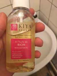 KIYA - Kiya beauté à l'huile de ricin - visage corps cheveux