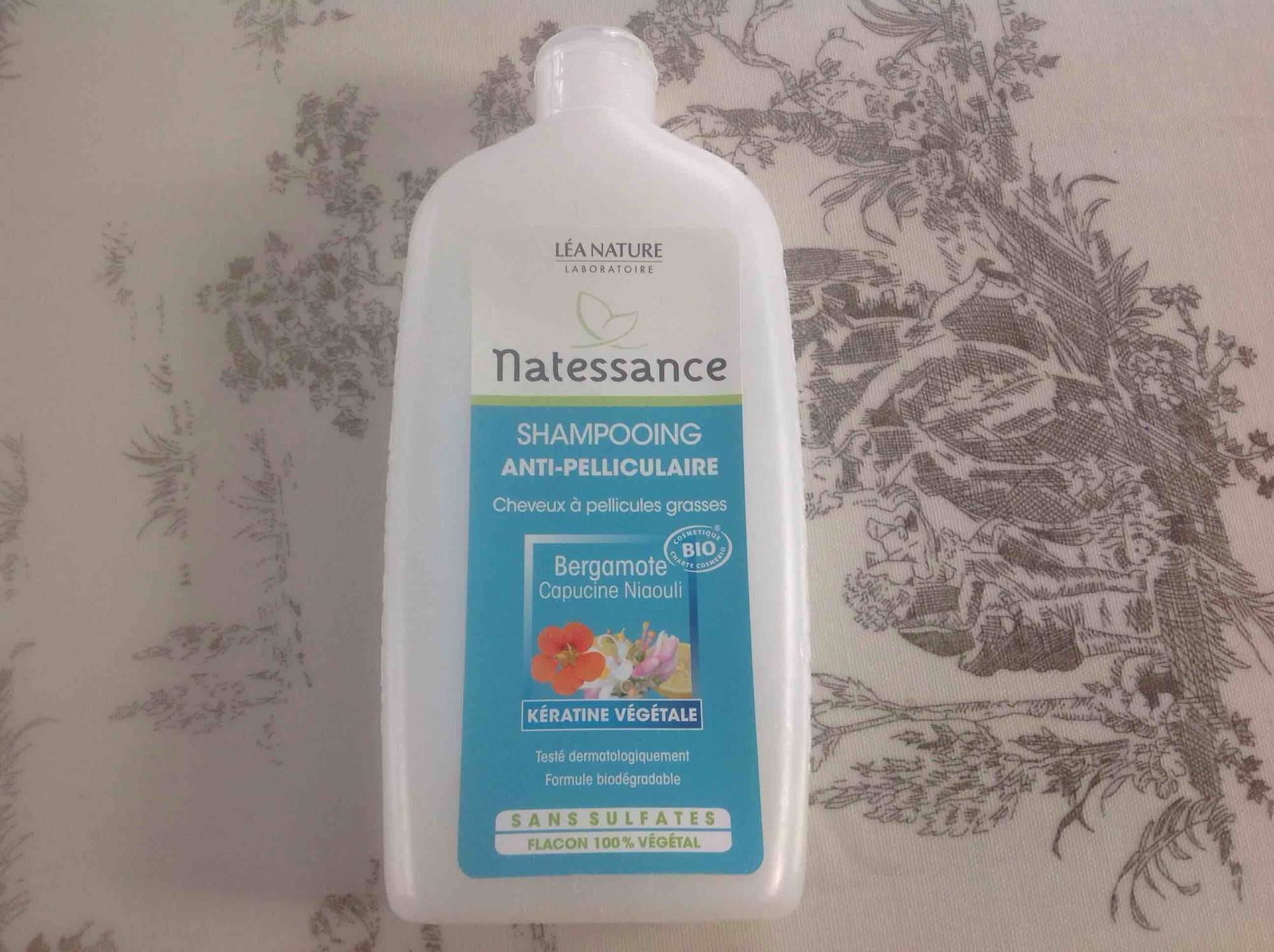 NATESSANCE - Léa Nature - Shampooing anti-pelliculaire sans sulfates