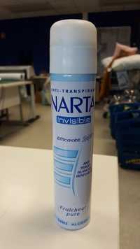 NARTA - Invisible - Anti-transpirant efficacité 24h