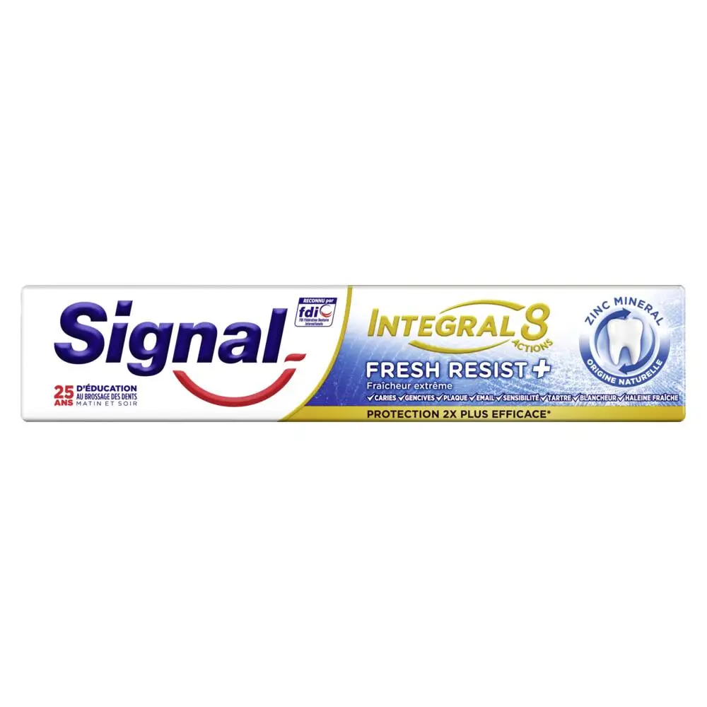 SIGNAL - SIGNAL Dentifrice Antibactérien Fresh Resist Plus 18H Protection 75ml