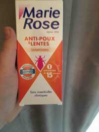 MARIE ROSE - Anti-poux & lentes - Shampooing
