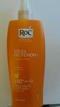 ROC - Soleil protection+ enfants - Lait spray SPF 50+