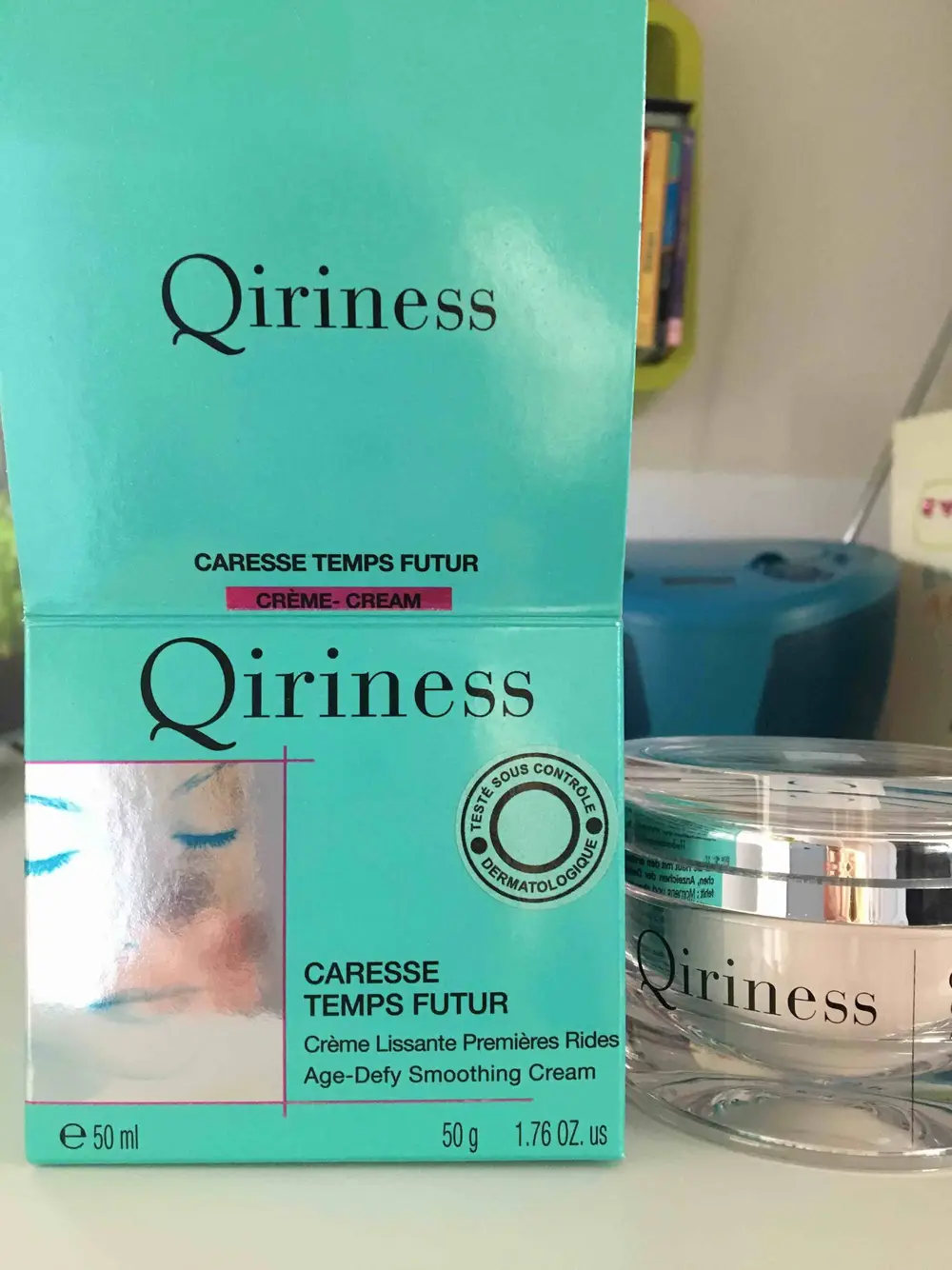 QIRINESS - Caresse temps futur - Crème lissante premières rides