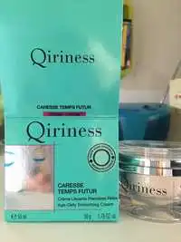 QIRINESS - Caresse temps futur - Crème lissante premières rides