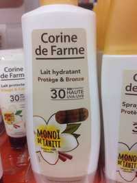 CORINE DE FARME - Monoï de Tahiti - Lait hydratant protège & bronze spf 30