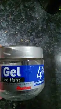 AUCHAN - Gel coiffant méga extrême 4