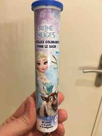 DISNEY - La reine des neiges - Pastilles colorantes pour le bain