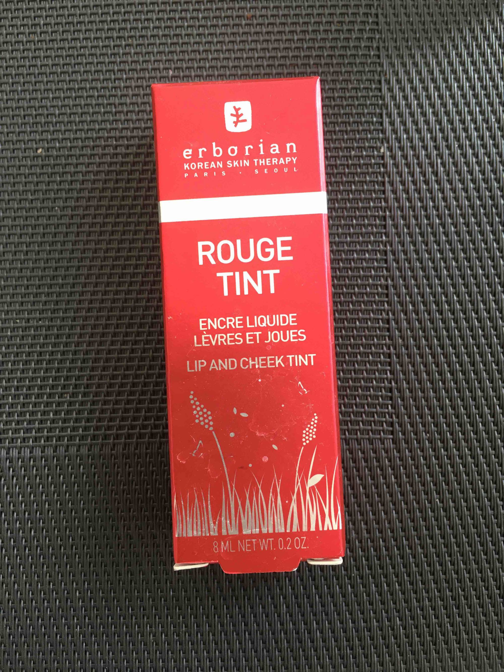 ERBORIAN - Rouge tint - Encre liquide lèvres et joues