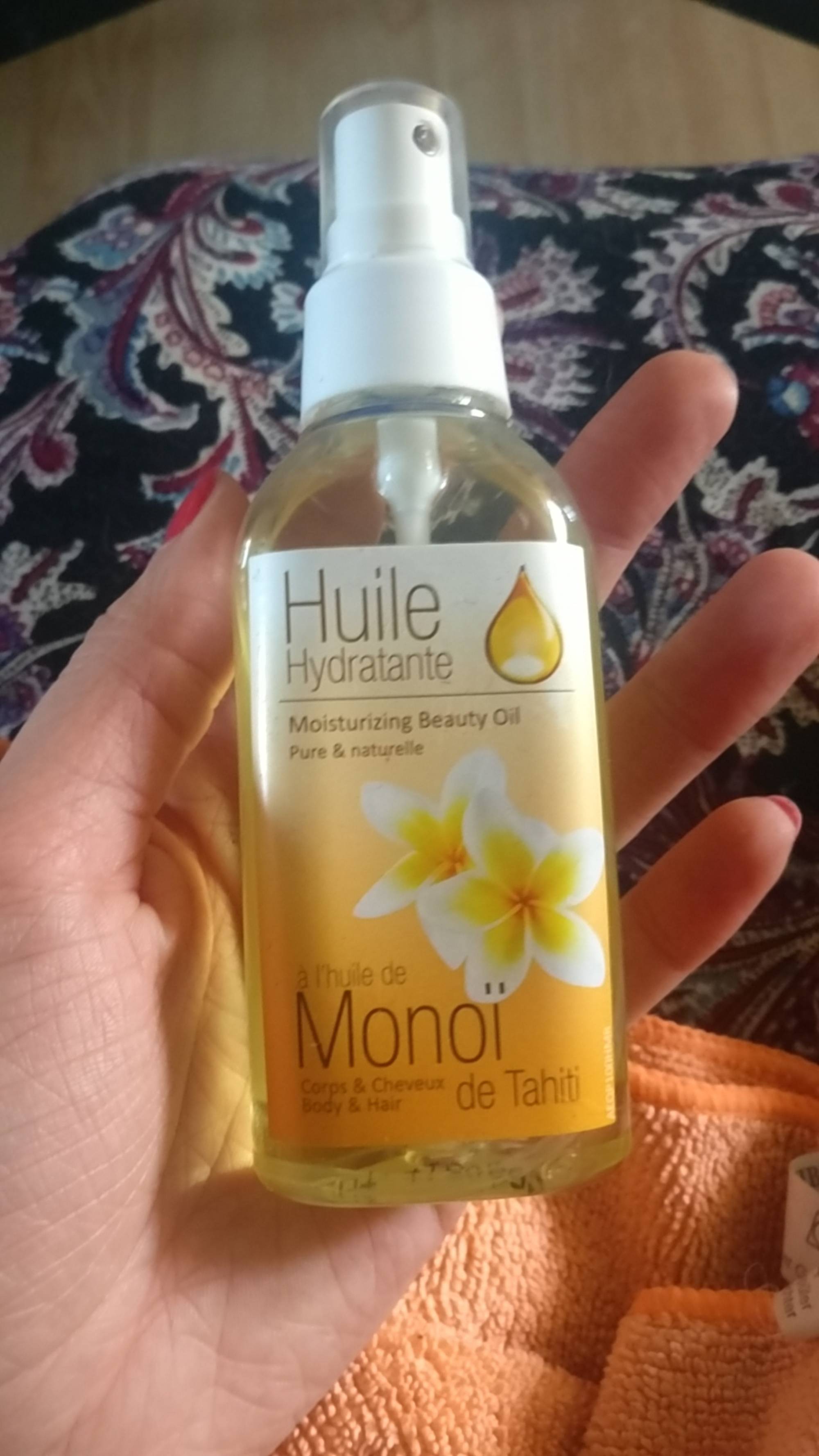 PRÉPHAR - Huile hydratante à l'huile de monoï de tahiti