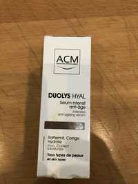 ACM - Duolys hyal - Sérum intensif anti-âge