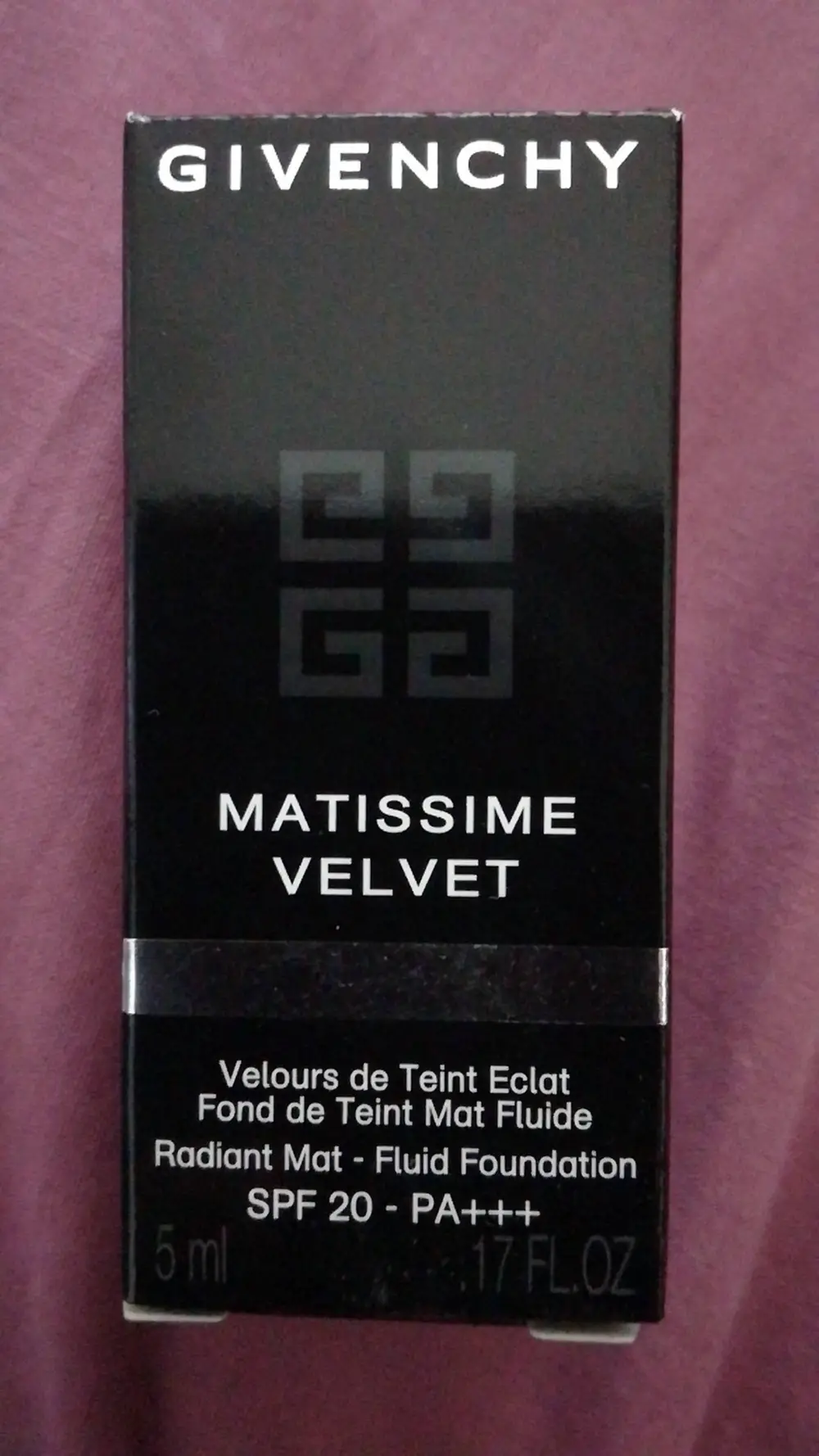 GIVENCHY - Matissime velvet - Fond de teint mat fluide