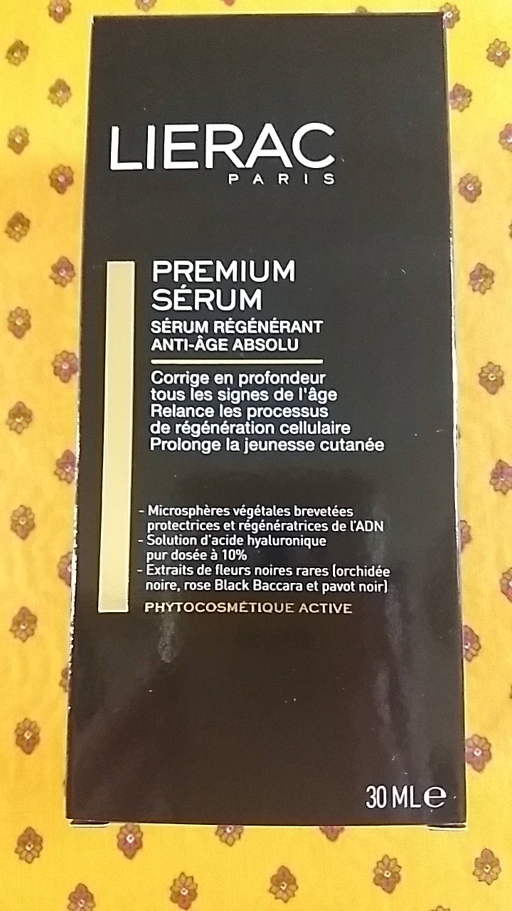 LIÉRAC - Premium - Sérum régénérant anti-âge absolu 