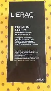 LIÉRAC - Premium - Sérum régénérant anti-âge absolu 