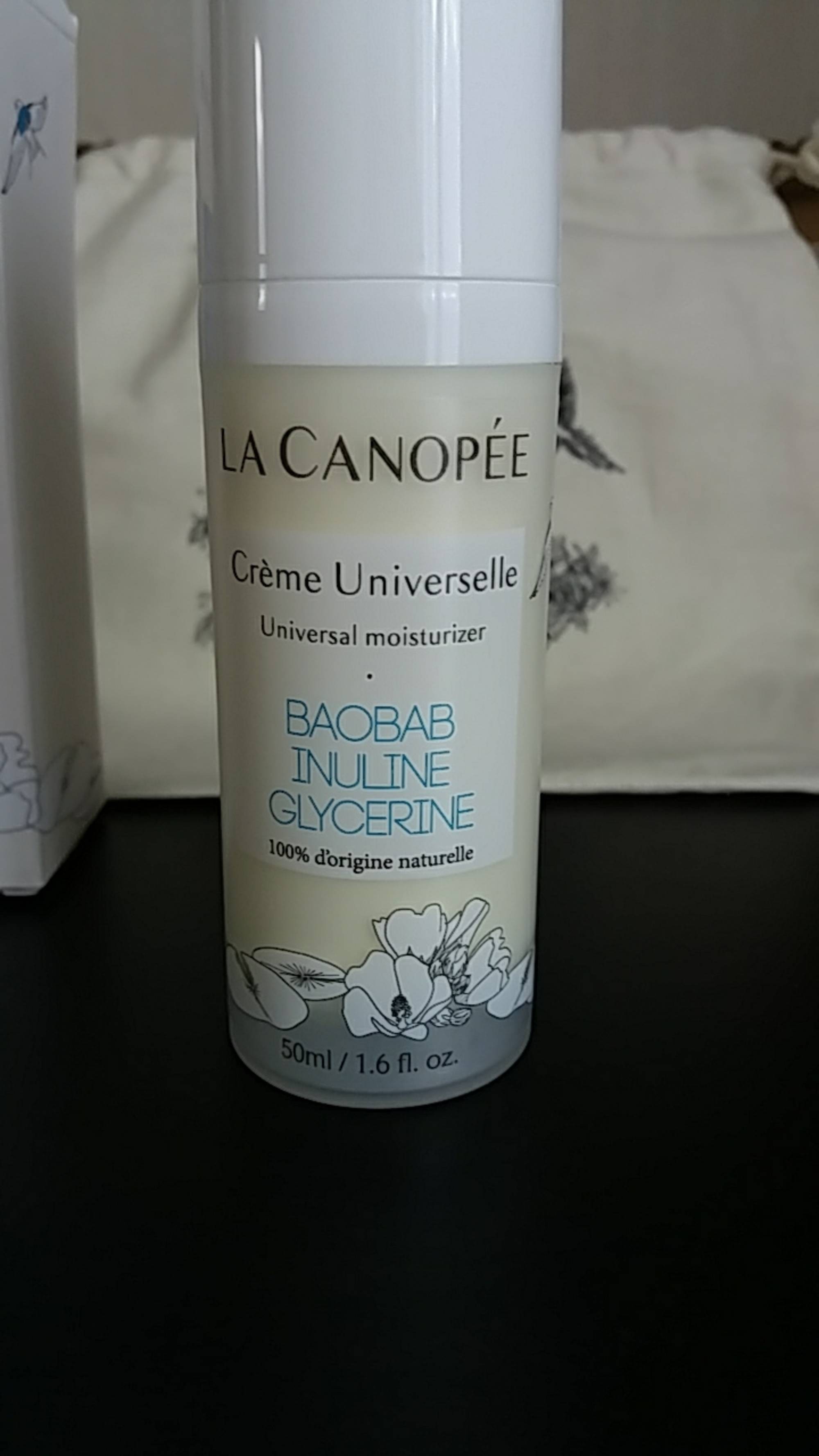 LA CANOPÉE - Baobab inuline glycérine - Crème universelle
