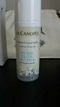 LA CANOPÉE - Baobab inuline glycérine - Crème universelle