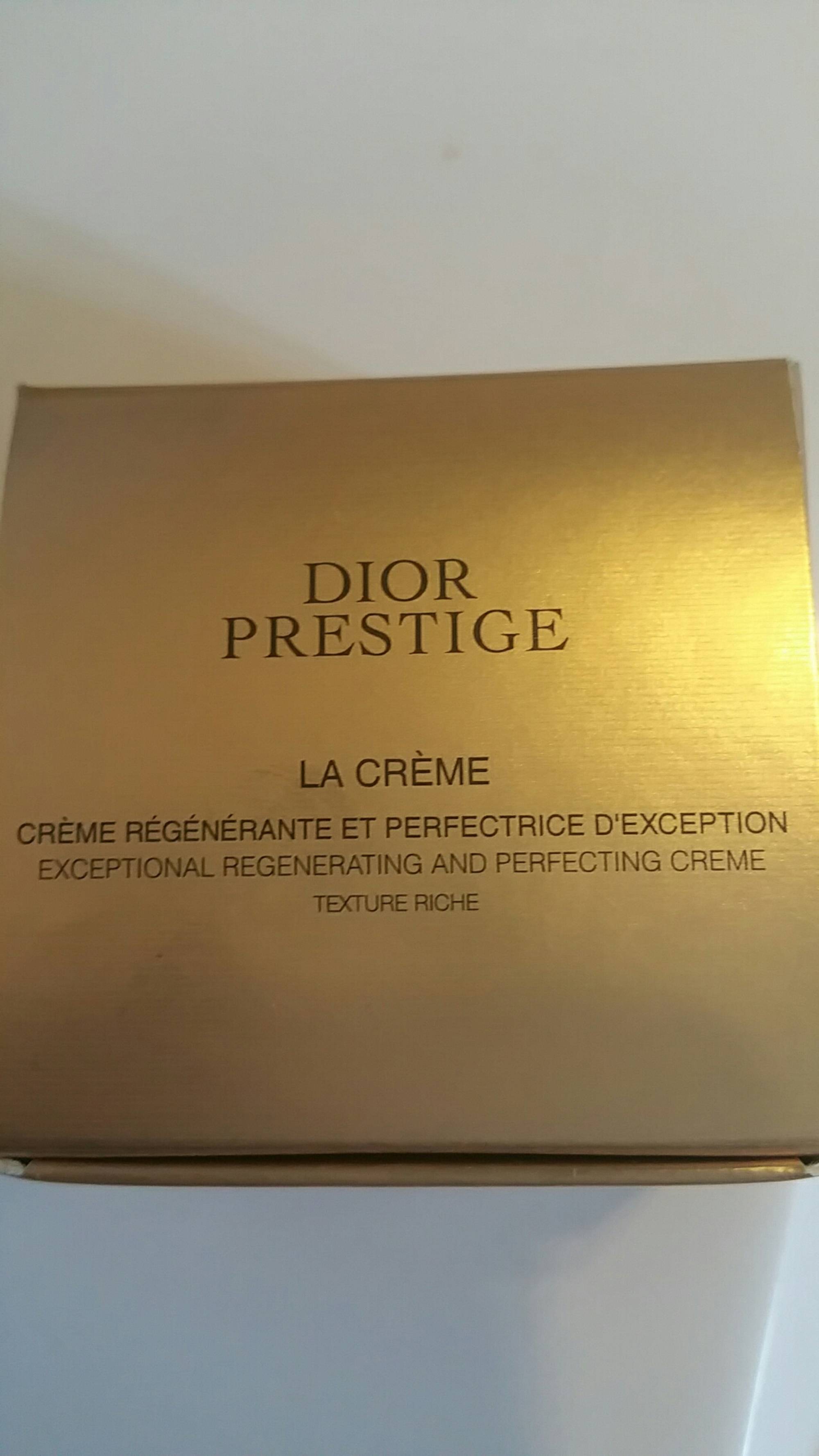 DIOR - Dior prestige - La crème 