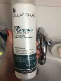 PAULA'S CHOICE - Skin balancing - Oil-reducing cleanser