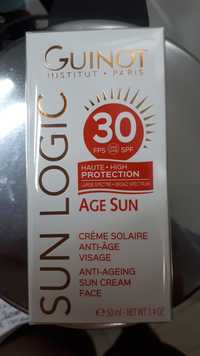 GUINOT - Sun Logic - Crème solaire anti-âge