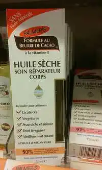 PALMER'S - Huile sèche - Soin réparateur corps