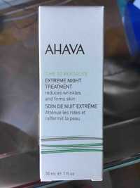 AHAVA - Time to revitalize - Soin de nuit extrême