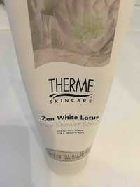 THERME - Zen whi­te lo­tus ri­ce shower scrub
