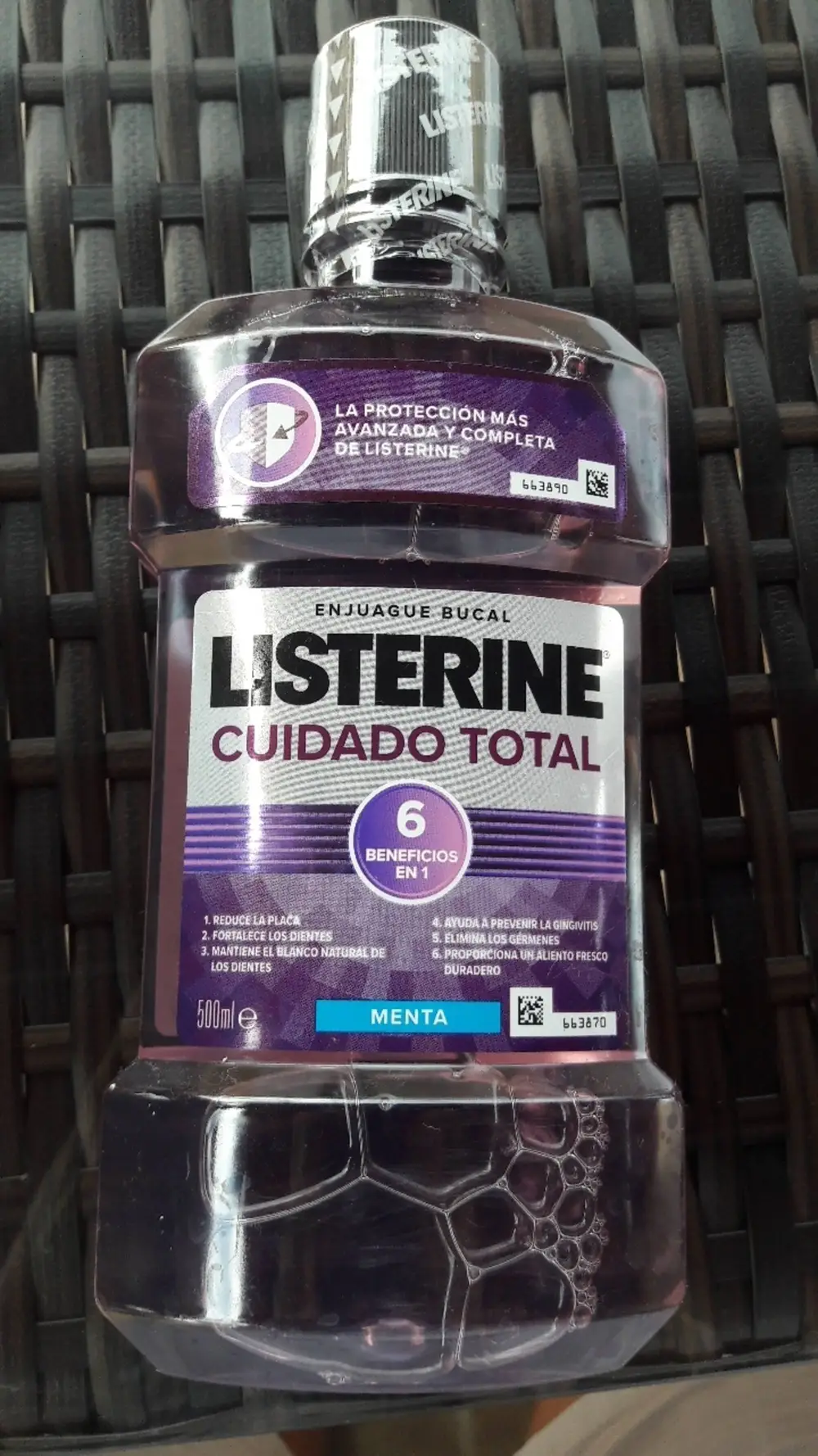 LISTERINE - Cuidado  Total - 6 beneficios en 1 enjuague bucal