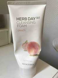 THE FACE SHOP - Herb day - Cleansing foam peach