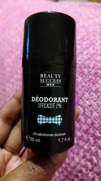 BEAUTY SUCCESS - Men déodorant efficacité 24H