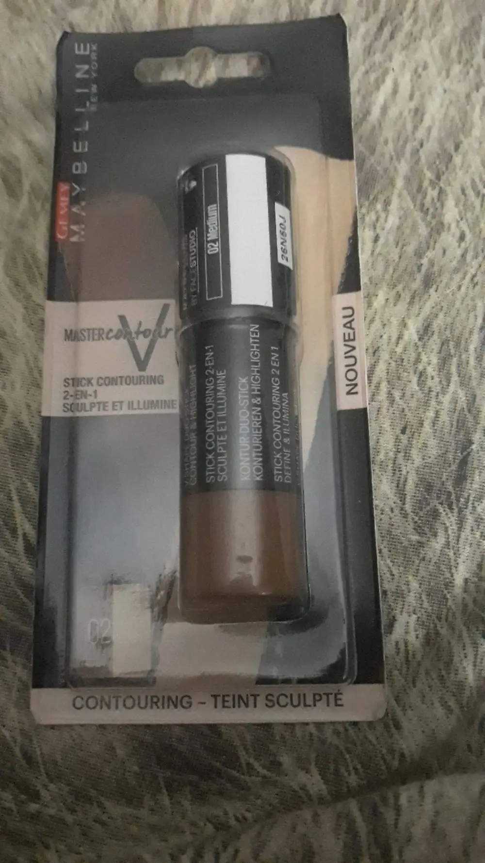 MAYBELLINE - Master contour - Stick contouring 2 en 1 sculpte et illumine