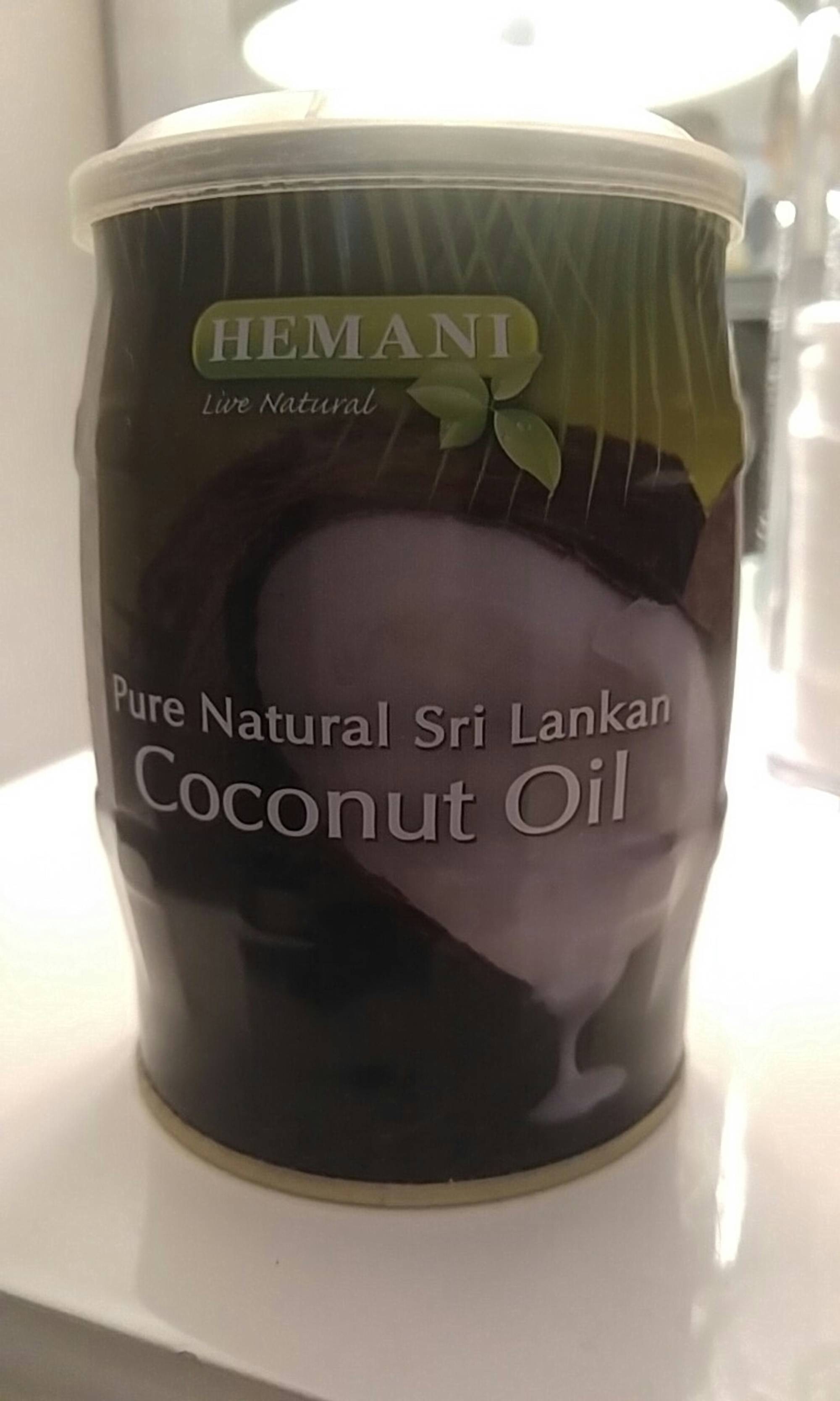 HEMANI - Coconut oil - Huile pour cheveux