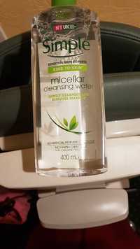 SIMPLE - Kind to skin - Micellar cleansing water