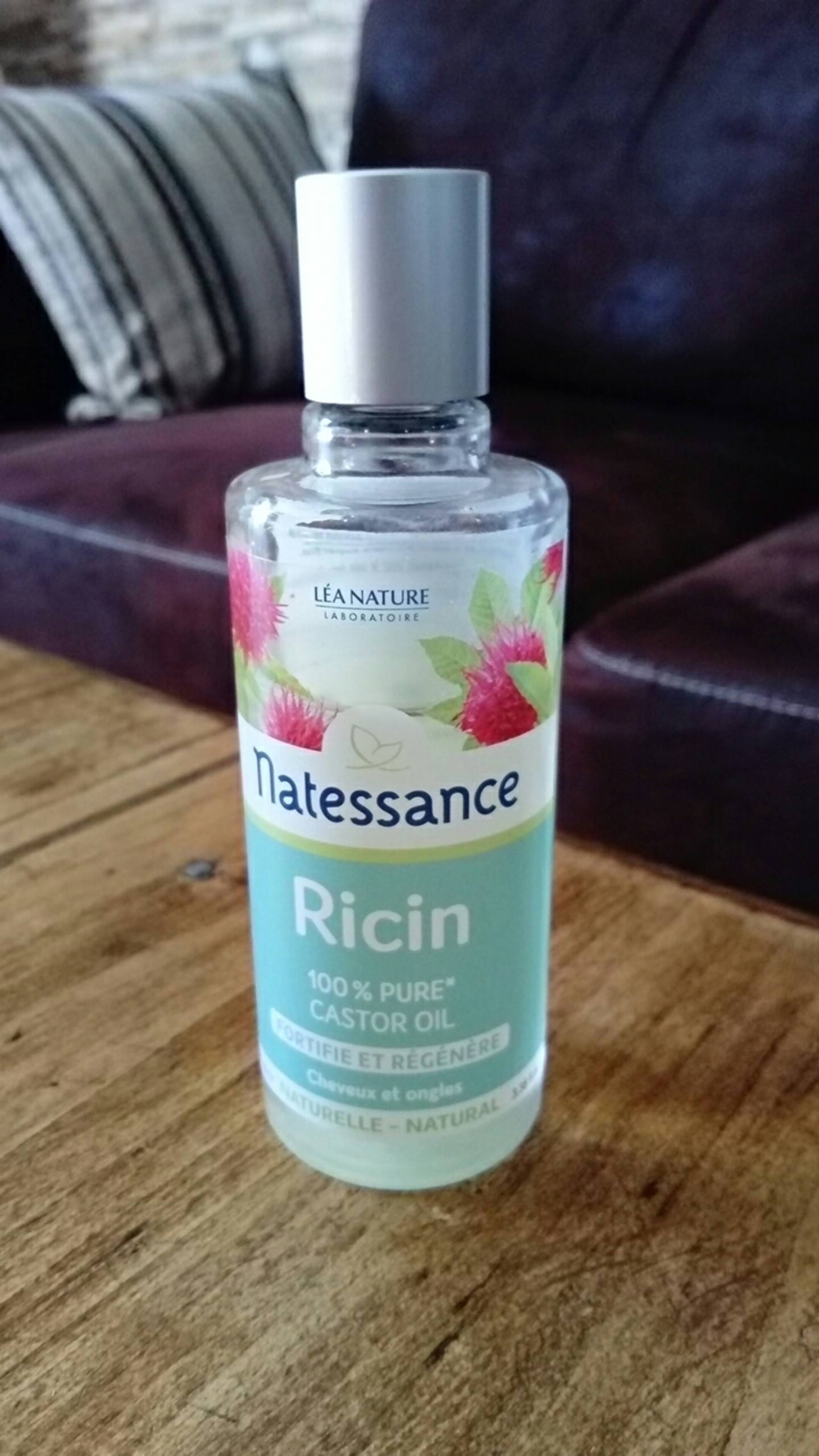 NATESSANCE - Ricin - 100% Pure castor oil cheveux et ongles