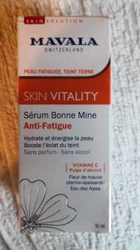MAVALA - Skin vitality - Sérum bonne mine anti-fatigue