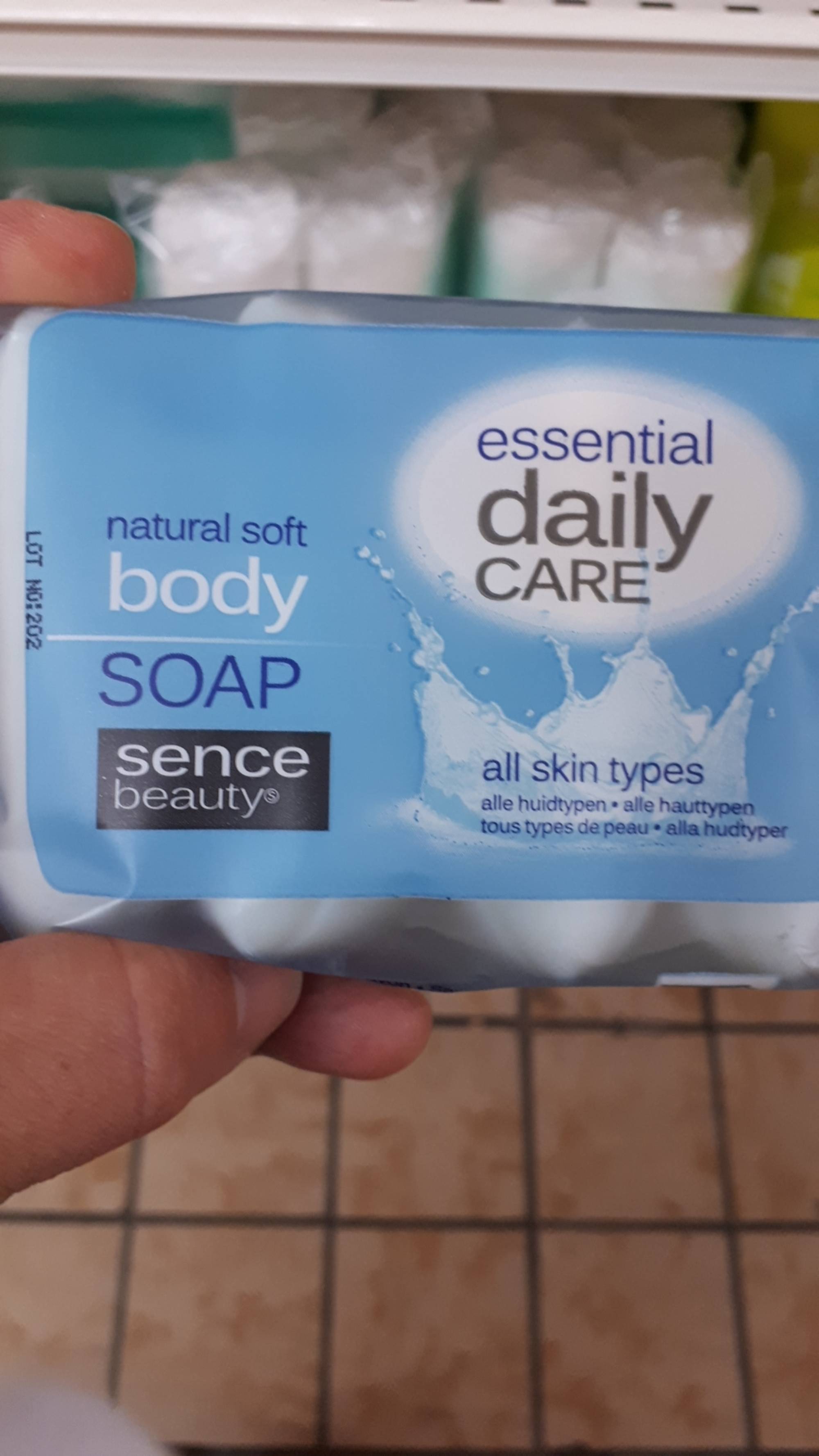 SENCE BEAUTY - Essential daily care - Natural soft body soap