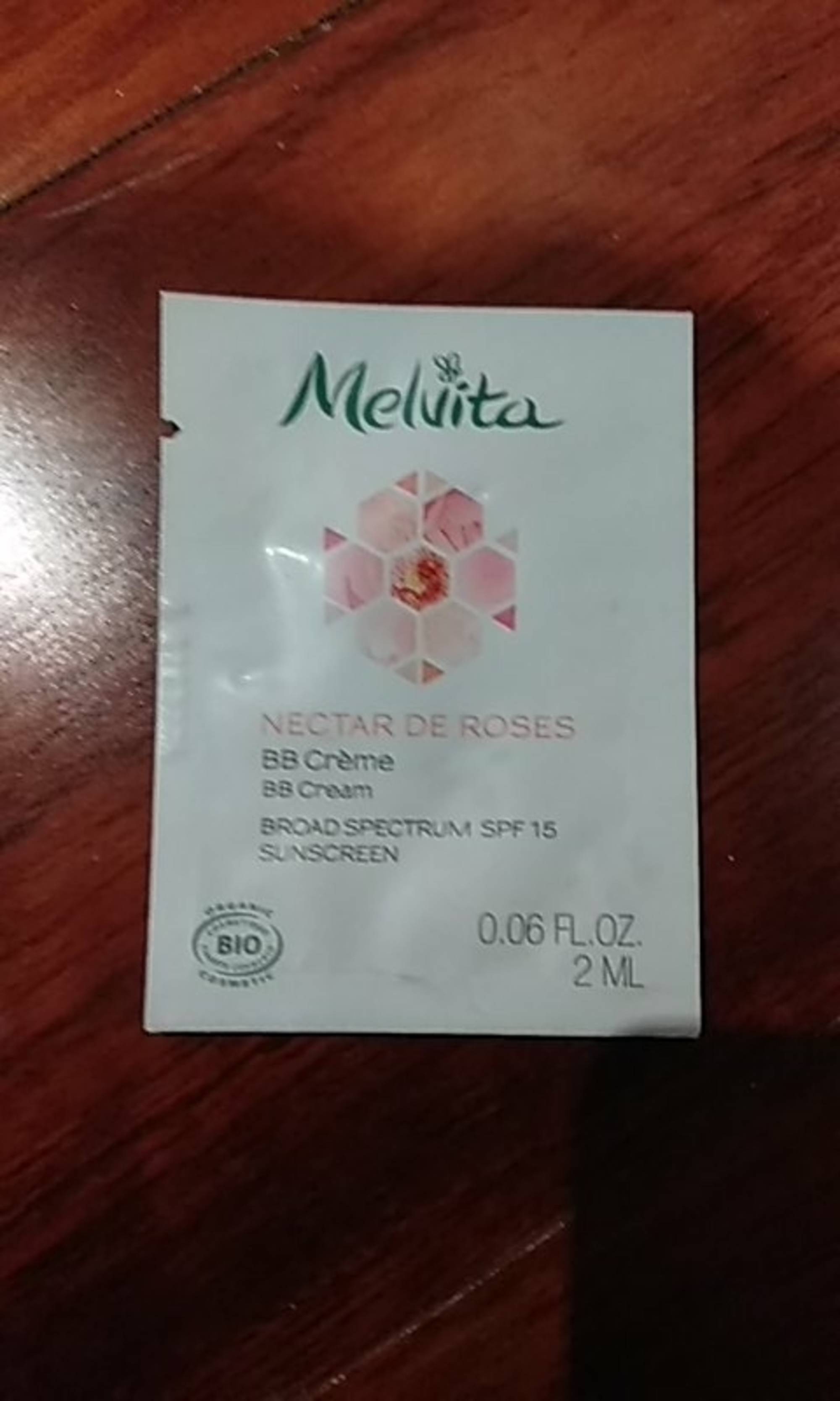 MELVITA - Nectar de Roses - BB crème