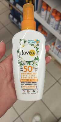 LOVEA - Monoï de tahiti - Spray hydratant très haute protection SPF 50+